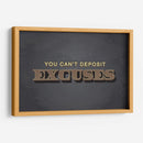 Excuses | Cuadro decorativo de Canvas Lab