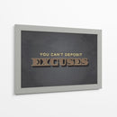 Excuses | Cuadro decorativo de Canvas Lab