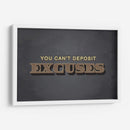 Excuses | Cuadro decorativo de Canvas Lab