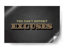 Excuses | Cuadro decorativo de Canvas Lab