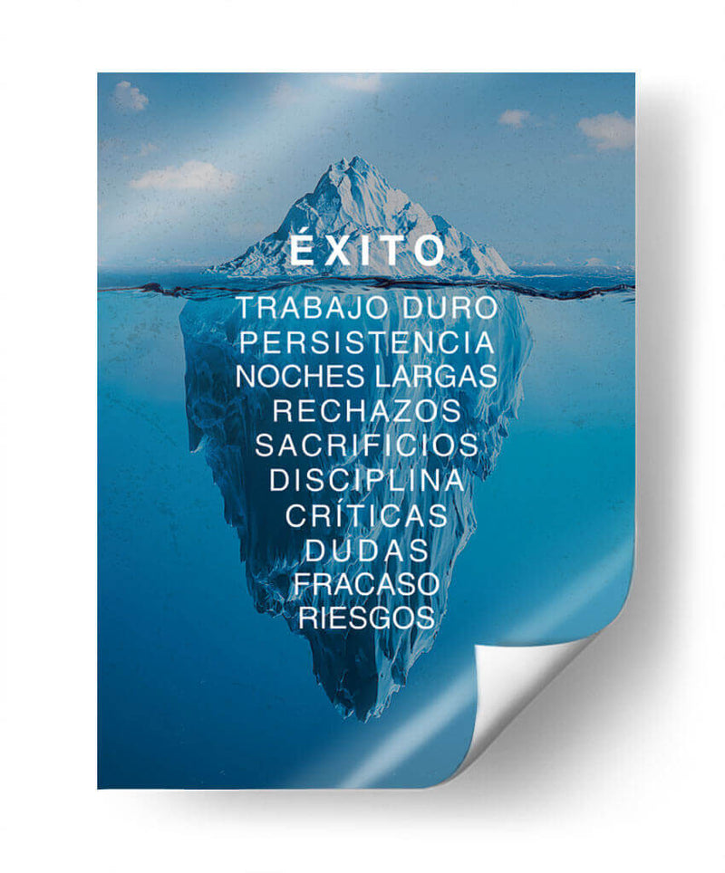 Éxito | Cuadro decorativo de Canvas Lab