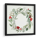 Guirnalda De Holly Ii - Melissa Wang | Cuadro decorativo de Canvas Lab