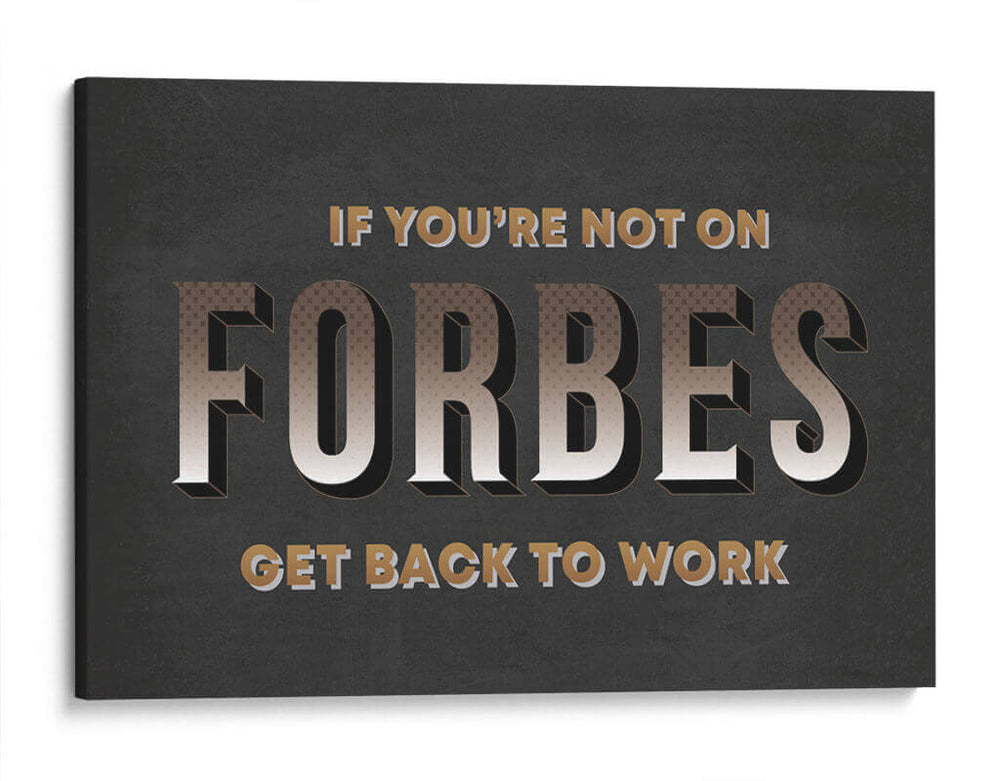 FORBES | Cuadro decorativo de Canvas Lab