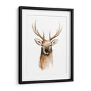Acuarela Elk Retrato Ii - Grace Popp | Cuadro decorativo de Canvas Lab