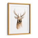 Acuarela Elk Retrato Ii - Grace Popp | Cuadro decorativo de Canvas Lab