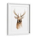 Acuarela Elk Retrato Ii - Grace Popp | Cuadro decorativo de Canvas Lab