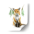Zorro Nevado I - Jacob Green | Cuadro decorativo de Canvas Lab