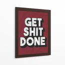 GET SHIT DONE | Cuadro decorativo de Canvas Lab