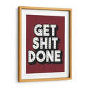 GET SHIT DONE | Cuadro decorativo de Canvas Lab