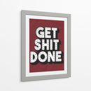GET SHIT DONE | Cuadro decorativo de Canvas Lab