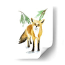 Zorro Nevado Ii - Jacob Green | Cuadro decorativo de Canvas Lab