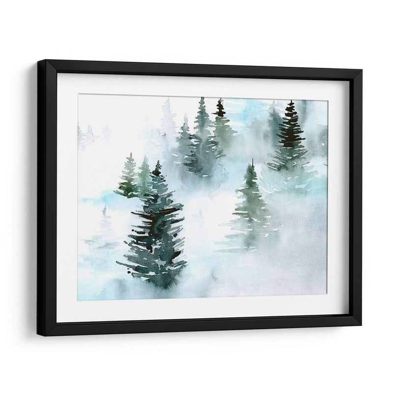 Foggy Evergreens I - Jennifer Paxton Parker | Cuadro decorativo de Canvas Lab