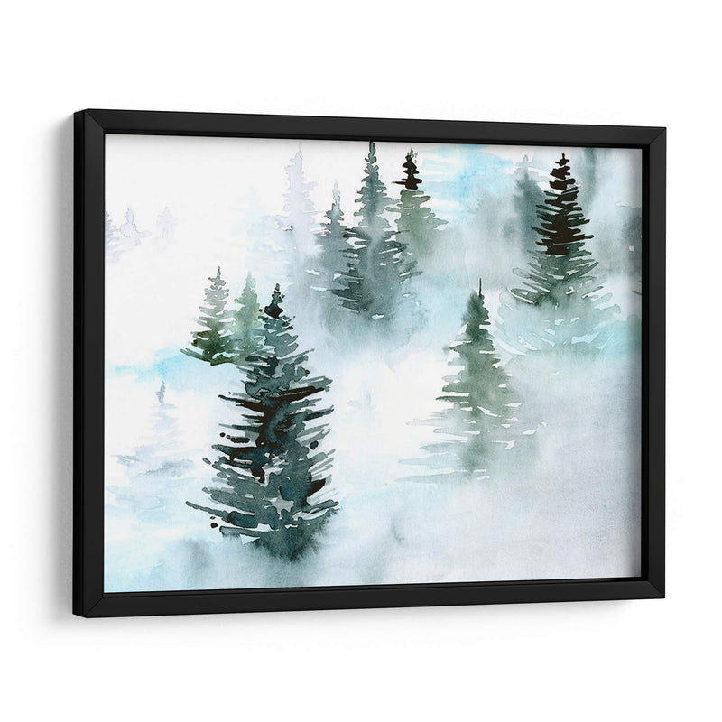 Foggy Evergreens I - Jennifer Paxton Parker | Cuadro decorativo de Canvas Lab