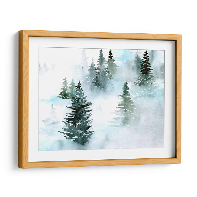 Foggy Evergreens I - Jennifer Paxton Parker | Cuadro decorativo de Canvas Lab