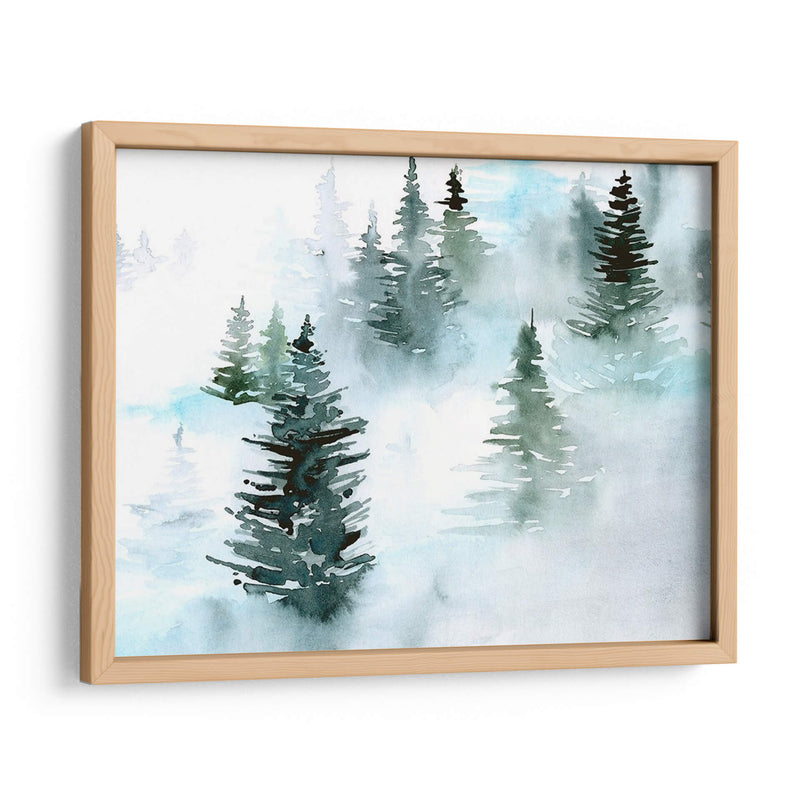 Foggy Evergreens I - Jennifer Paxton Parker | Cuadro decorativo de Canvas Lab