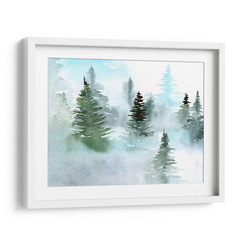 Foggy Evergreens Ii - Jennifer Paxton Parker | Cuadro decorativo de Canvas Lab