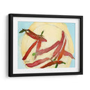 Peppers En Un Plato Ii - Samuel Dixon | Cuadro decorativo de Canvas Lab