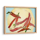 Peppers En Un Plato Ii - Samuel Dixon | Cuadro decorativo de Canvas Lab