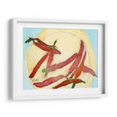 Peppers En Un Plato Ii - Samuel Dixon | Cuadro decorativo de Canvas Lab