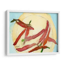 Peppers En Un Plato Ii - Samuel Dixon | Cuadro decorativo de Canvas Lab