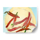 Peppers En Un Plato Ii - Samuel Dixon | Cuadro decorativo de Canvas Lab
