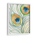 Resumen De Pavo Real I - Samuel Dixon | Cuadro decorativo de Canvas Lab