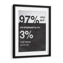 Never gave up | Cuadro decorativo de Canvas Lab