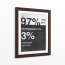 Never gave up | Cuadro decorativo de Canvas Lab