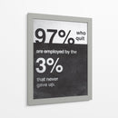 Never gave up | Cuadro decorativo de Canvas Lab
