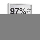 Never gave up | Cuadro decorativo de Canvas Lab