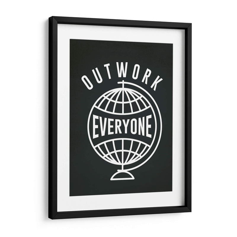 OUTWORK EVERYONE | Cuadro decorativo de Canvas Lab