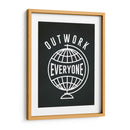 OUTWORK EVERYONE | Cuadro decorativo de Canvas Lab