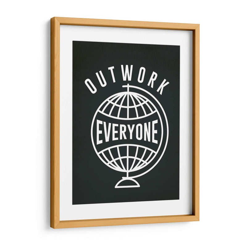 OUTWORK EVERYONE | Cuadro decorativo de Canvas Lab
