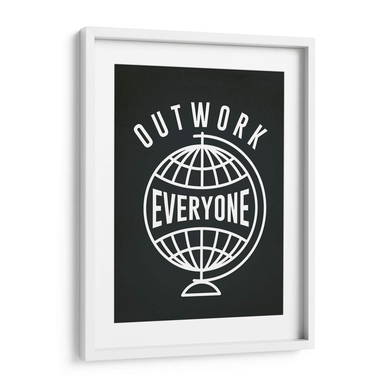 OUTWORK EVERYONE | Cuadro decorativo de Canvas Lab