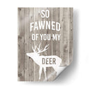 Lodge Pun I - Studio W | Cuadro decorativo de Canvas Lab