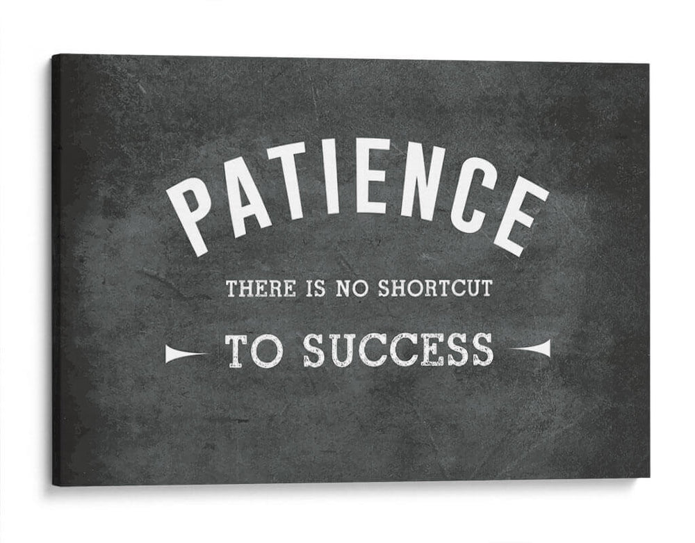 PATIENCE | Cuadro decorativo de Canvas Lab
