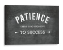 PATIENCE | Cuadro decorativo de Canvas Lab