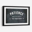 PATIENCE | Cuadro decorativo de Canvas Lab