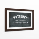 PATIENCE | Cuadro decorativo de Canvas Lab