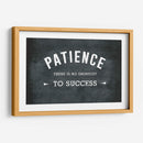 PATIENCE | Cuadro decorativo de Canvas Lab