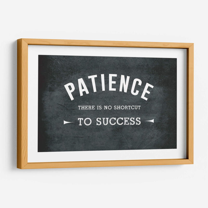 PATIENCE | Cuadro decorativo de Canvas Lab