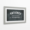 PATIENCE | Cuadro decorativo de Canvas Lab
