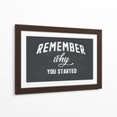 REMEMBER | Cuadro decorativo de Canvas Lab