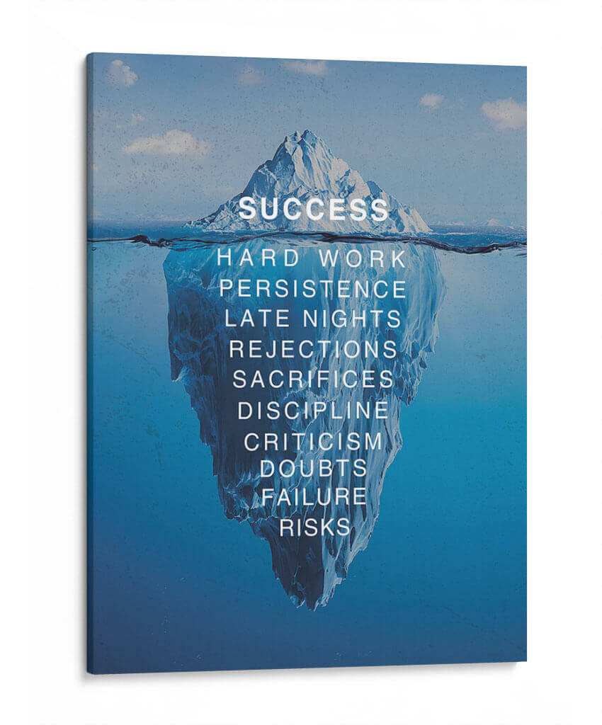 Success | Cuadro decorativo de Canvas Lab