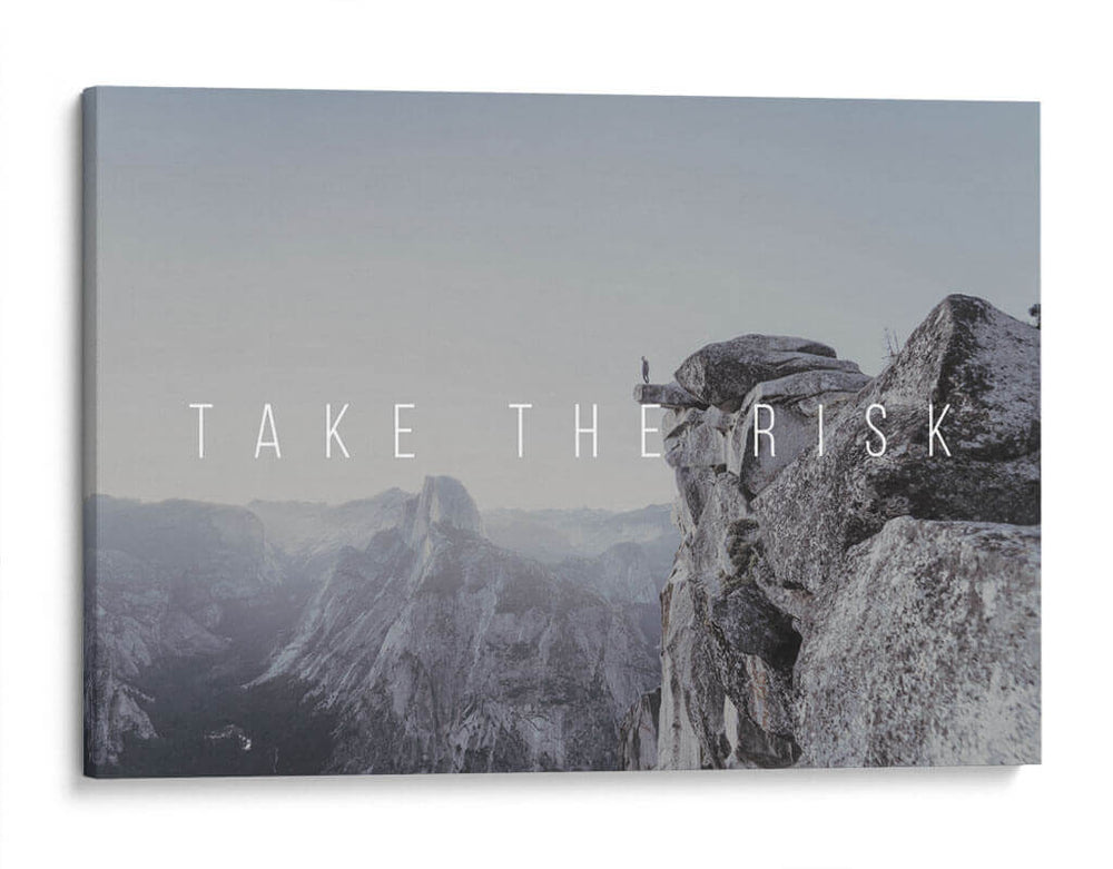 Take the Risk | Cuadro decorativo de Canvas Lab