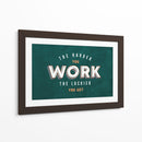 The harder you work | Cuadro decorativo de Canvas Lab
