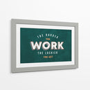 The harder you work | Cuadro decorativo de Canvas Lab
