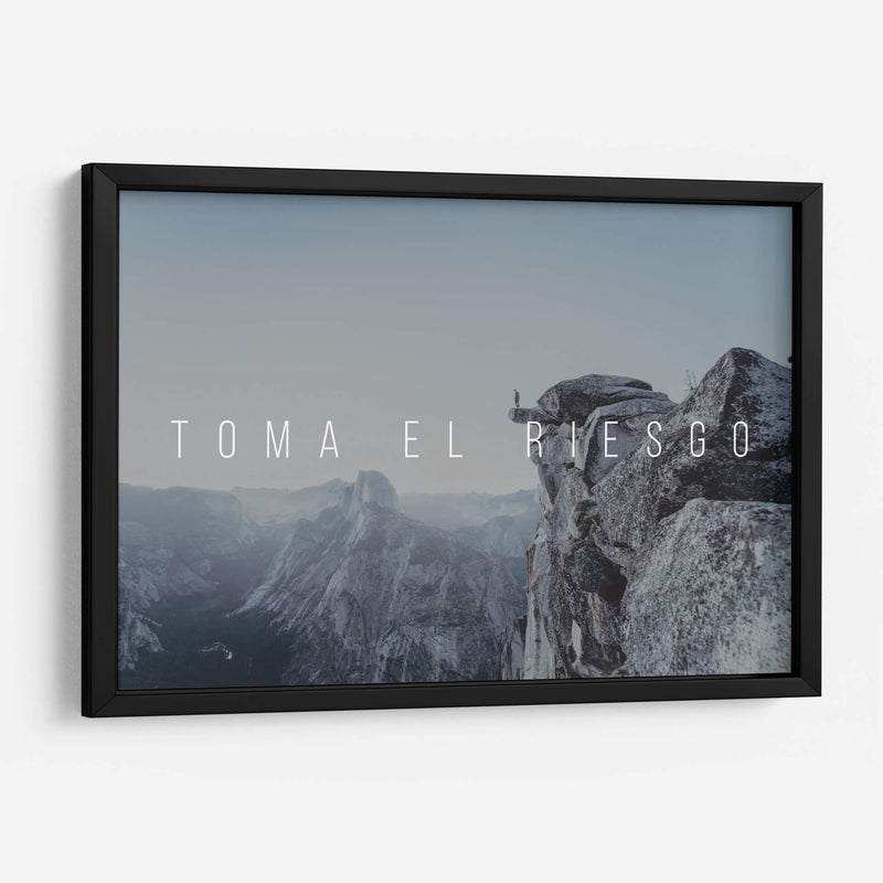 Toma el Riesgo | Cuadro decorativo de Canvas Lab