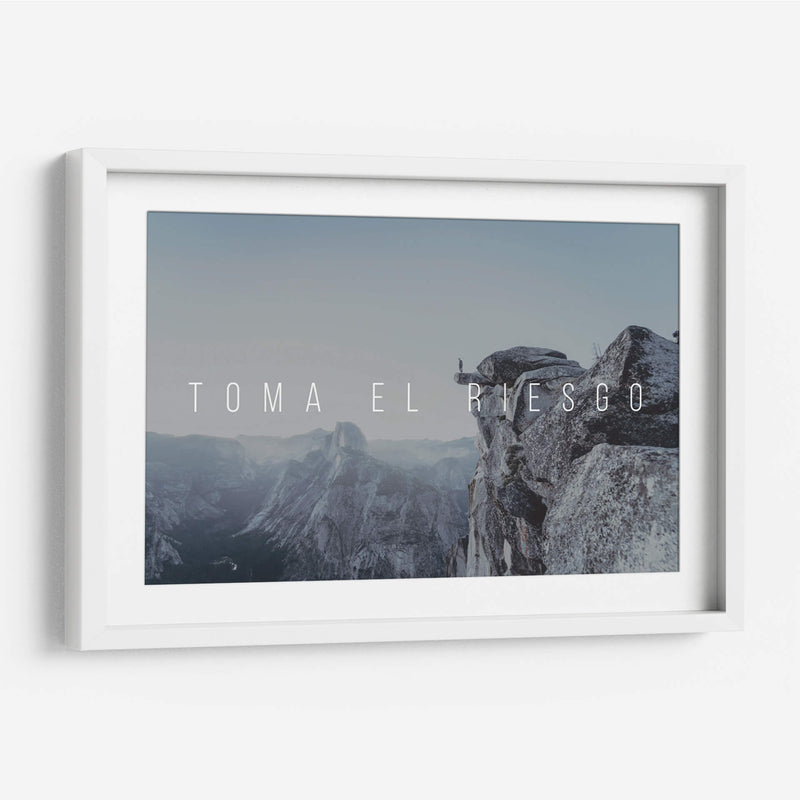 Toma el Riesgo | Cuadro decorativo de Canvas Lab