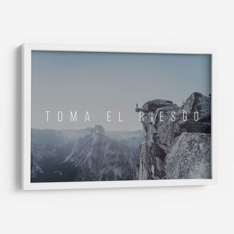 Toma el Riesgo | Cuadro decorativo de Canvas Lab